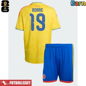 Colombia Rafael Santos Borre #19 Hemmatröja Barn VM 2026 Kortärmad (+ Korta byxor)