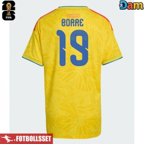 Colombia Rafael Santos Borre #19 Hemmatröja Dam VM 2026 Kortärmad
