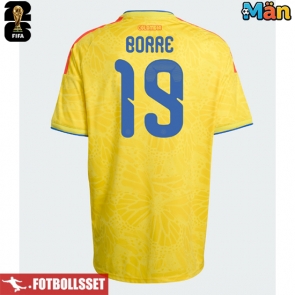 Colombia Rafael Santos Borre #19 Hemmatröja VM 2026 Kortärmad