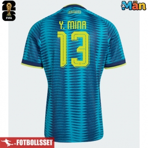 Colombia Yerry Mina #13 Bortatröja VM 2026 Kortärmad