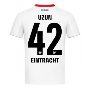 Eintracht Frankfurt Can Uzun #42 Bortatröja 2025-26 Kortärmad