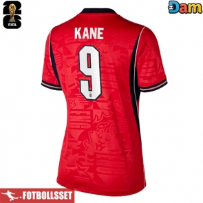 England Harry Kane #9 Bortatröja Dam VM 2026 Kortärmad