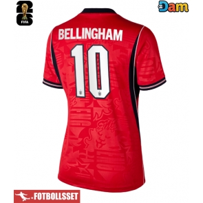 England Jude Bellingham #10 Bortatröja Dam VM 2026 Kortärmad