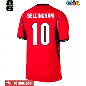 England Jude Bellingham #10 Bortatröja VM 2026 Kortärmad