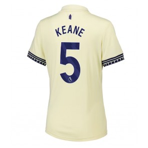 Everton Michael Keane #5 Bortatröja Dam 2025-26 Kortärmad