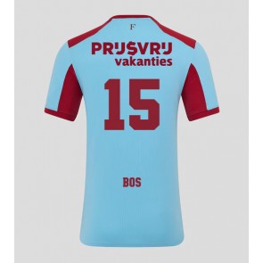 Feyenoord Jordan Bos #15 Tredje Tröja 2025-26 Kortärmad