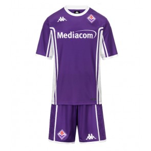 Fiorentina Hemmatröja Barn 2025-26 Kortärmad (+ Korta byxor)