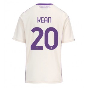 Fiorentina Moise Kean #20 Bortatröja 2025-26 Kortärmad
