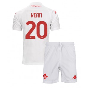 Fiorentina Moise Kean #20 Bortatröja Barn 2024-25 Kortärmad (+ Korta byxor)