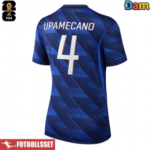 Frankrike Dayot Upamecano #4 Hemmatröja Dam VM 2026 Kortärmad