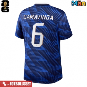 Frankrike Eduardo Camavinga #6 Hemmatröja VM 2026 Kortärmad