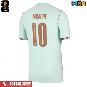 Frankrike Kylian Mbappe #10 Bortatröja VM 2026 Kortärmad