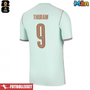 Frankrike Marcus Thuram #9 Bortatröja VM 2026 Kortärmad