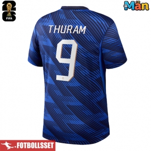 Frankrike Marcus Thuram #9 Hemmatröja VM 2026 Kortärmad