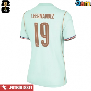 Frankrike Theo Hernandez #19 Bortatröja Dam VM 2026 Kortärmad