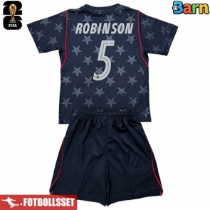 Förenta stater Antonee Robinson #5 Bortatröja Barn VM 2026 Kortärmad (+ Korta byxor)