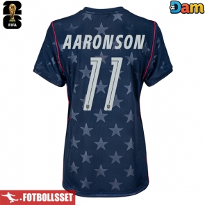 Förenta stater Brenden Aaronson #11 Bortatröja Dam VM 2026 Kortärmad
