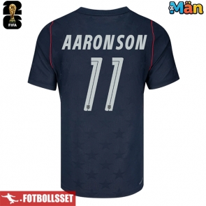 Förenta stater Brenden Aaronson #11 Bortatröja VM 2026 Kortärmad