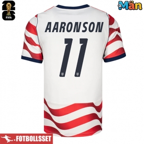 Förenta stater Brenden Aaronson #11 Hemmatröja VM 2026 Kortärmad