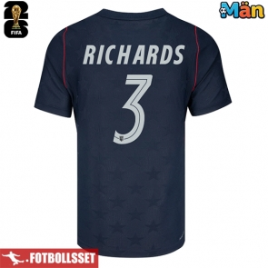 Förenta stater Chris Richards #3 Bortatröja VM 2026 Kortärmad