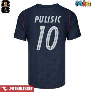 Förenta stater Christian Pulisic #10 Bortatröja VM 2026 Kortärmad