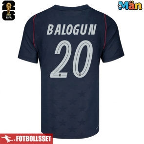 Förenta stater Folarin Balogun #20 Bortatröja VM 2026 Kortärmad