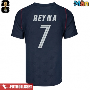 Förenta stater Giovanni Reyna #7 Bortatröja VM 2026 Kortärmad
