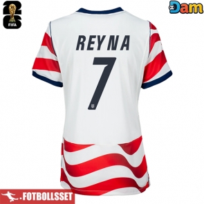 Förenta stater Giovanni Reyna #7 Hemmatröja Dam VM 2026 Kortärmad