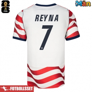 Förenta stater Giovanni Reyna #7 Hemmatröja VM 2026 Kortärmad