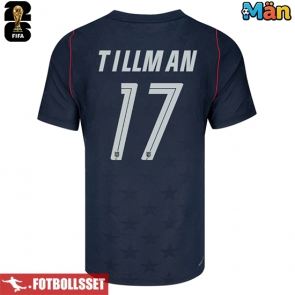 Förenta stater Malik Tillman #17 Bortatröja VM 2026 Kortärmad