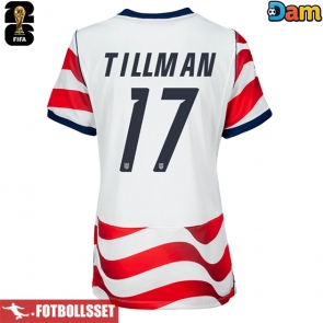 Förenta stater Malik Tillman #17 Hemmatröja Dam VM 2026 Kortärmad