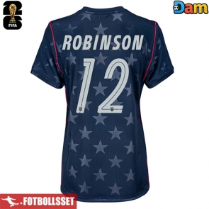 Förenta stater Miles Robinson #12 Bortatröja Dam VM 2026 Kortärmad