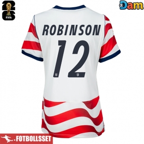 Förenta stater Miles Robinson #12 Hemmatröja Dam VM 2026 Kortärmad