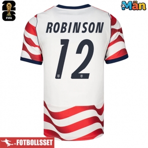 Förenta stater Miles Robinson #12 Hemmatröja VM 2026 Kortärmad