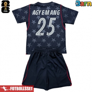Förenta stater Patrick Agyemang #25 Bortatröja Barn VM 2026 Kortärmad (+ Korta byxor)