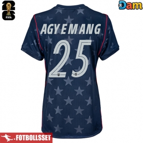 Förenta stater Patrick Agyemang #25 Bortatröja Dam VM 2026 Kortärmad