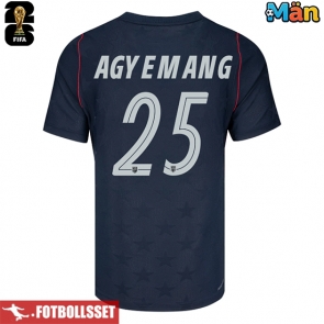 Förenta stater Patrick Agyemang #25 Bortatröja VM 2026 Kortärmad