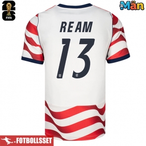 Förenta stater Tim Ream #13 Hemmatröja VM 2026 Kortärmad