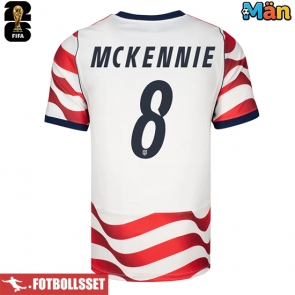 Förenta stater Weston McKennie #8 Hemmatröja VM 2026 Kortärmad