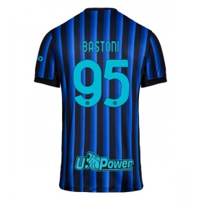 Inter Milan Alessandro Bastoni #95 Hemmatröja 2025-26 Kortärmad