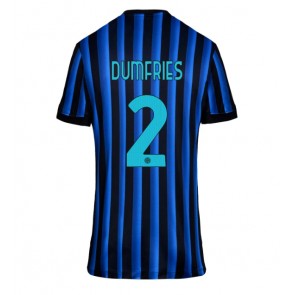 Inter Milan Denzel Dumfries #2 Hemmatröja Dam 2025-26 Kortärmad