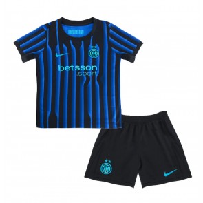 Inter Milan Hemmatröja Barn 2025-26 Kortärmad (+ Korta byxor)