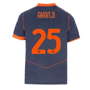 Inter Milan Manuel Akanji #25 Tredje Tröja 2025-26 Kortärmad