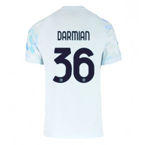 Inter Milan Matteo Darmian #36 Bortatröja 2025-26 Kortärmad