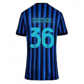 Inter Milan Matteo Darmian #36 Hemmatröja Dam 2025-26 Kortärmad