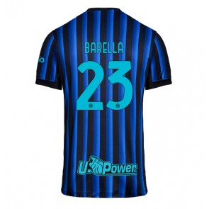 Inter Milan Nicolo Barella #23 Hemmatröja 2025-26 Kortärmad