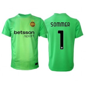 Inter Milan Yann Sommer #1 Målvakt Tredje Tröja 2025-26 Kortärmad