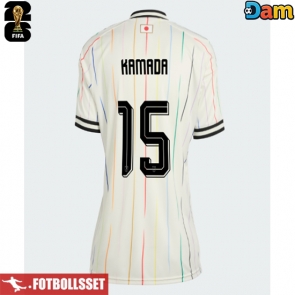 Japan Daichi Kamada #15 Bortatröja Dam VM 2026 Kortärmad