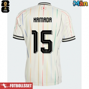 Japan Daichi Kamada #15 Bortatröja VM 2026 Kortärmad