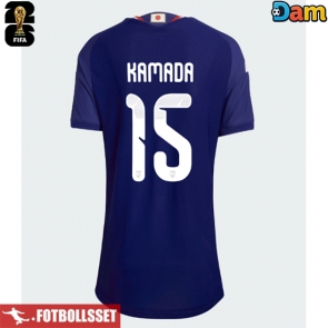 Japan Daichi Kamada #15 Hemmatröja Dam VM 2026 Kortärmad